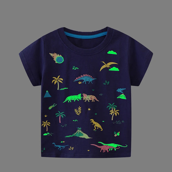 Glow In The Dark Dinosaur T-Shirt