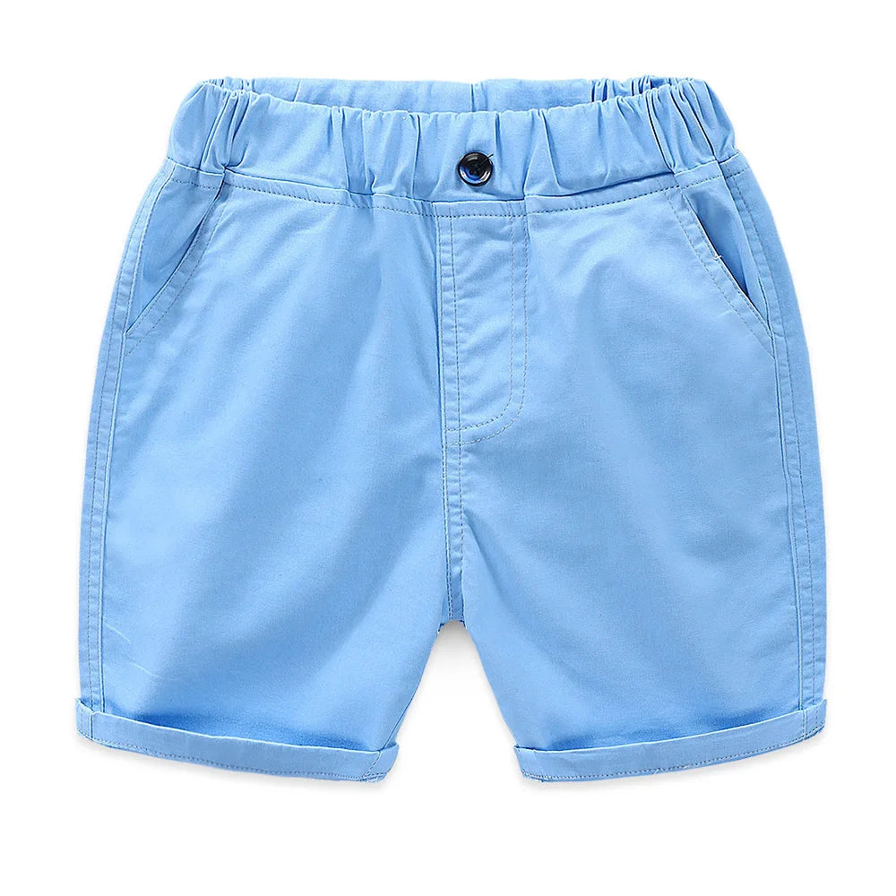 Mid Waist Casual Cotton Shorts