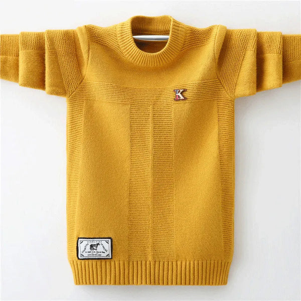 Letter Knitted Sweater