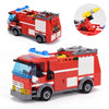 City Fire Fighting Vehicle Building Block