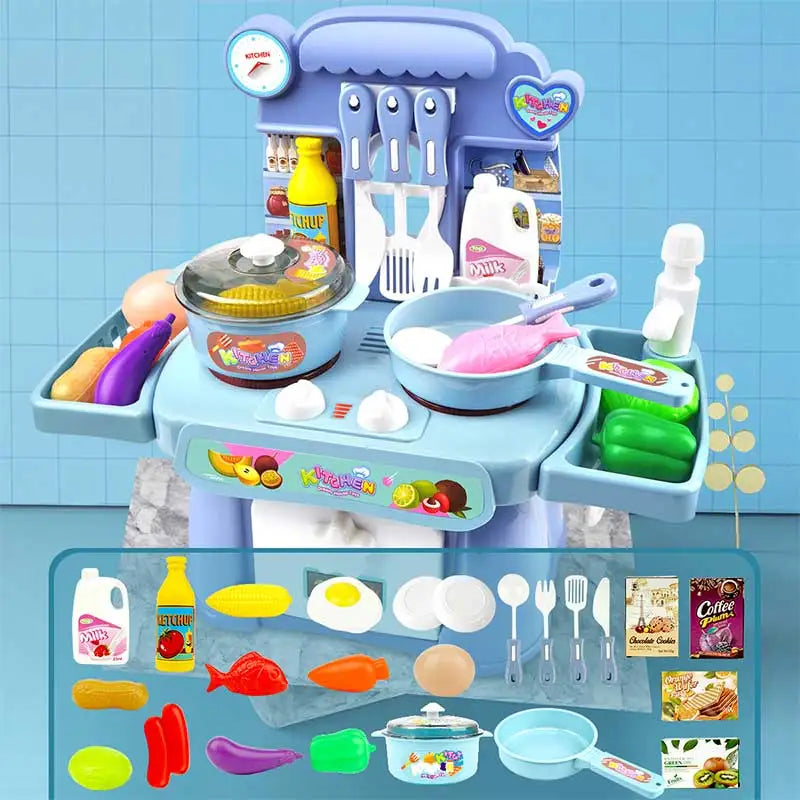 Pretend Cooking Food Play Dinnerware Set