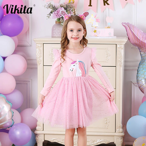 Unicorn Party Princess Dress