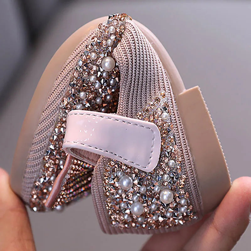 Shining Pearl Rhinestones Shoes