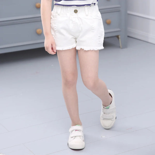 Mid Waist Casual Cotton Shorts