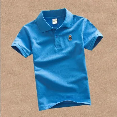 Solid Colour Polo Shirt