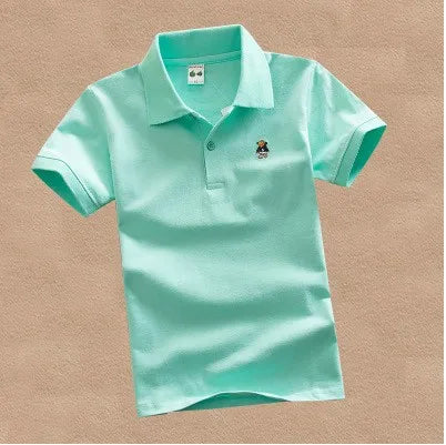 Solid Colour Polo Shirt