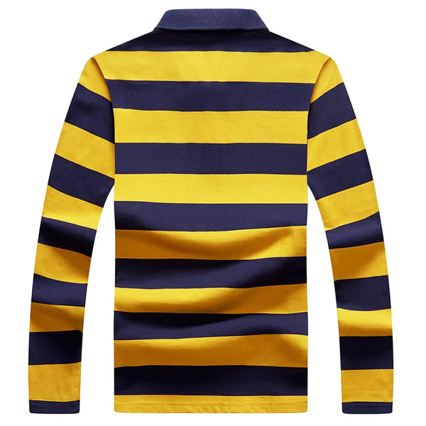 Striped Cotton Long Sleeve T-shirt