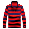 Striped Cotton Long Sleeve T-shirt