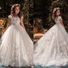 Party Long Tulle Dress with Butterfly Appliques