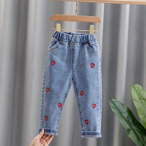 Cartoon Casual Denim Jeans