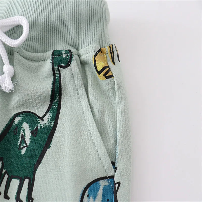 Cotton Dino Shorts