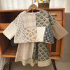 Thickened Patchwork Clothing Set