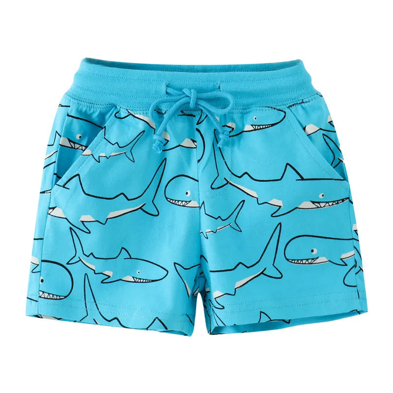 Animals Cartoon Printed Shorts