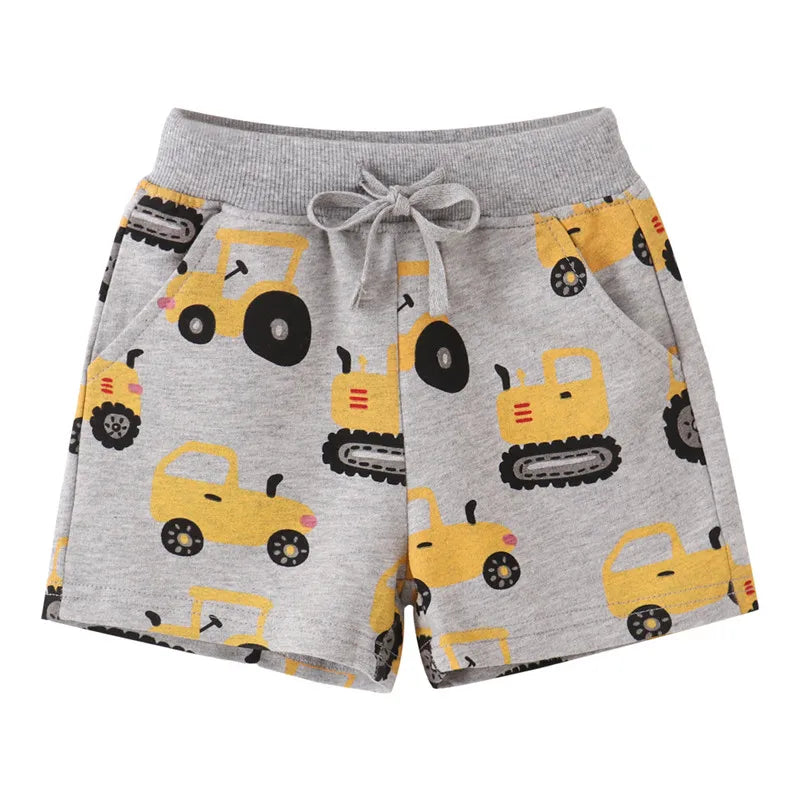 Animals Cartoon Printed Shorts