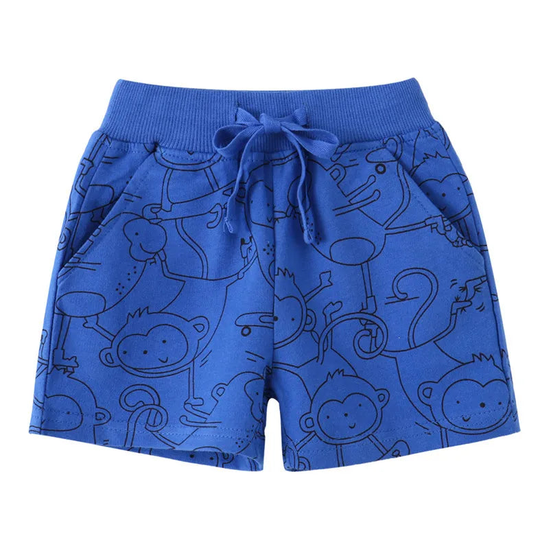 Cotton Dino Shorts