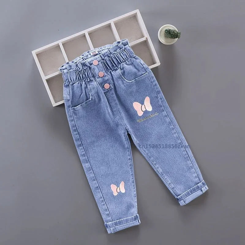 Cartoon Casual Denim Jeans