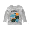 Cartoon Dinosaur Long Sleeve T Shirt