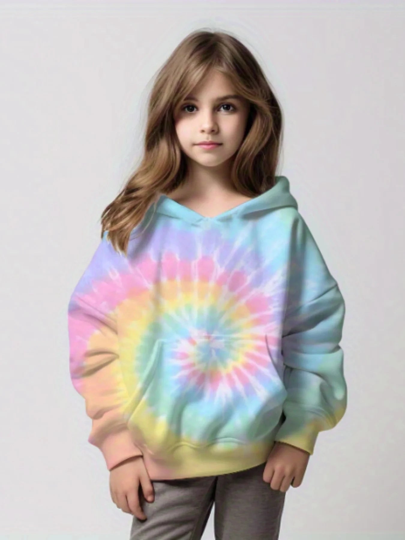 Ombre Tie-Dyed Sweatshirt